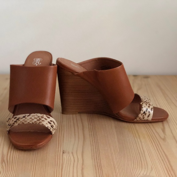 Andrew Stevens Shoes - Andrew Stevens Antebi Geneva Wedge Heel Sandal